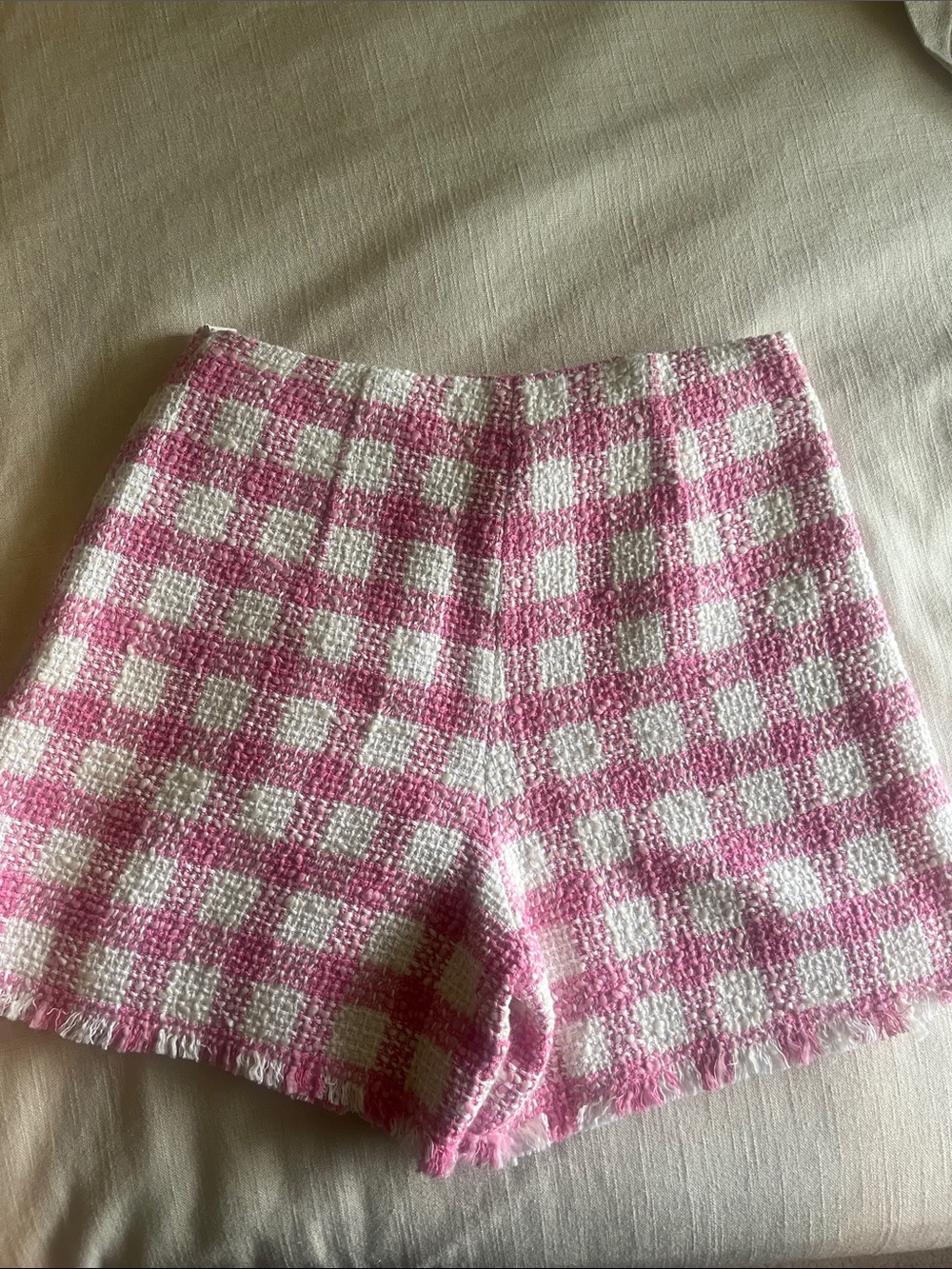 Mango Pink and White Tweed Set - Picture 6 of 15